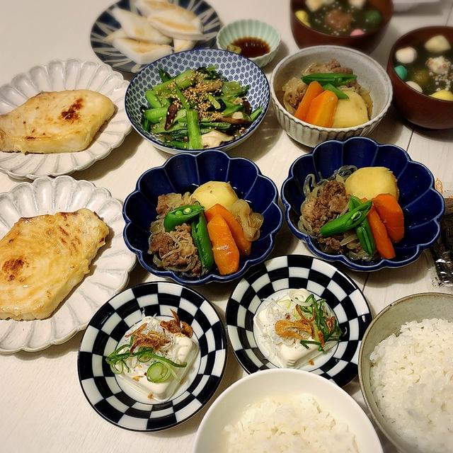 夜ごはんは、、お米が主役