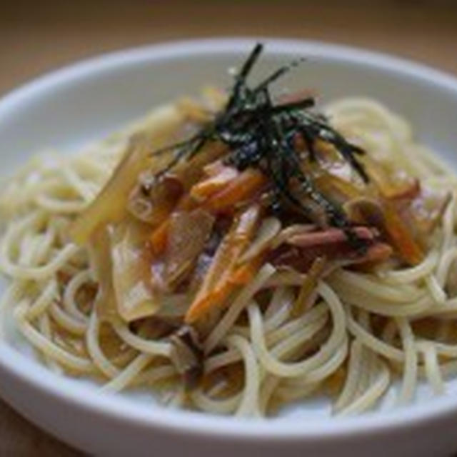 和風きのこスパゲティ