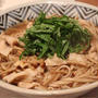 冬到来へ／【recipe】豚えのき蕎麦