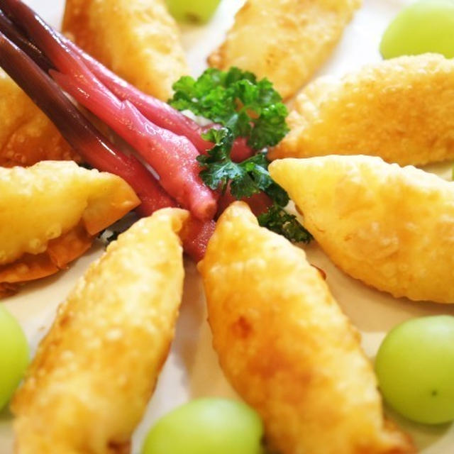 ■フーディストノートにて掲載頂きました♪【みんなで乾杯！餃子の皮×じゃがいも】で作るお手軽おつまみ