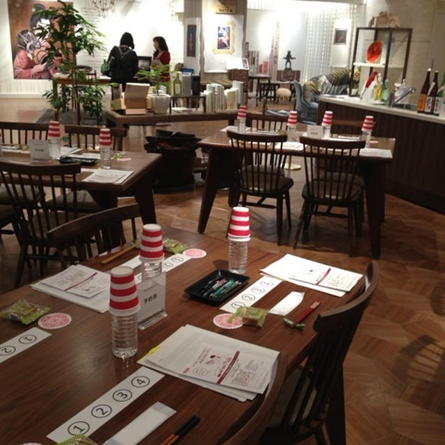 満員御礼＊日本橋三越「Hajimarino Cafe」にて日本酒セミナー開催