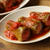 まるごとつめれば外れなし！ピーマンの肉詰めトマト煮込みのレンジで簡単レシピ。ピーマンのドルマの作り方。