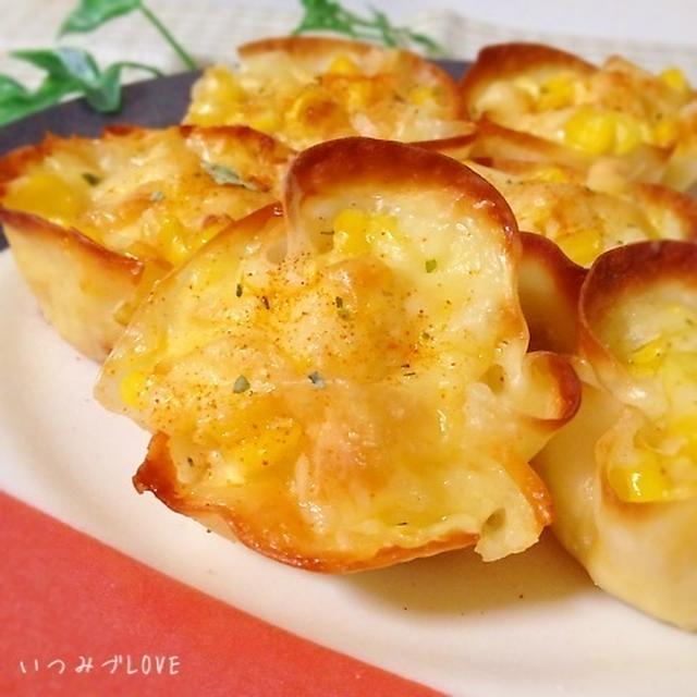 豆腐とツナの餃子の皮キッシュ