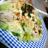 ダシが効いてる♪　絶品和風パスタ♪