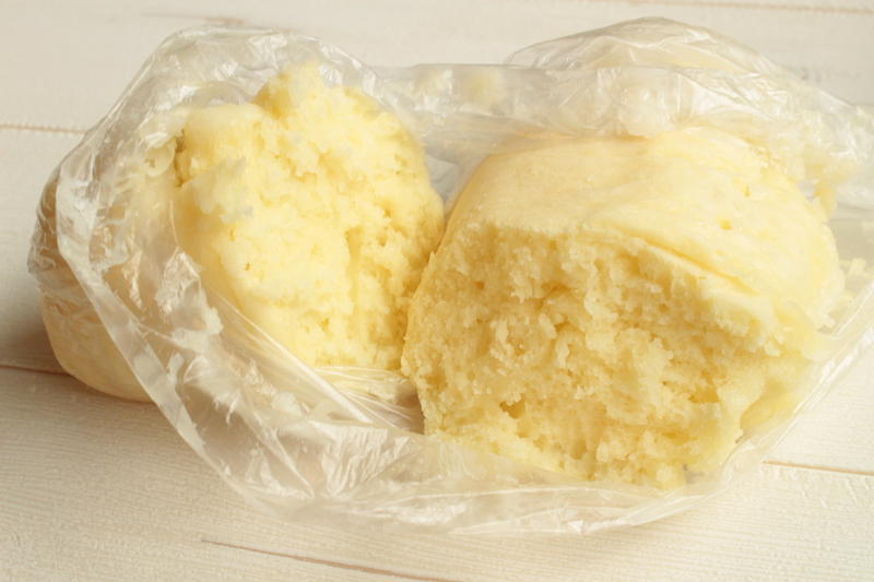ホットケーキミックスとポリ袋で湯せんで蒸しパンを作る簡単な方法。カセットコンロで災害時レシピ。