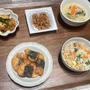 昨日の夜ご飯献立です！！栄養満点ですよ～！！