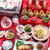 「しめじ豚肉巻き味噌炒め」とひなまつりごはん
