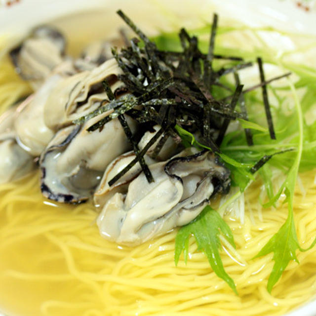 牡蠣ラーメン