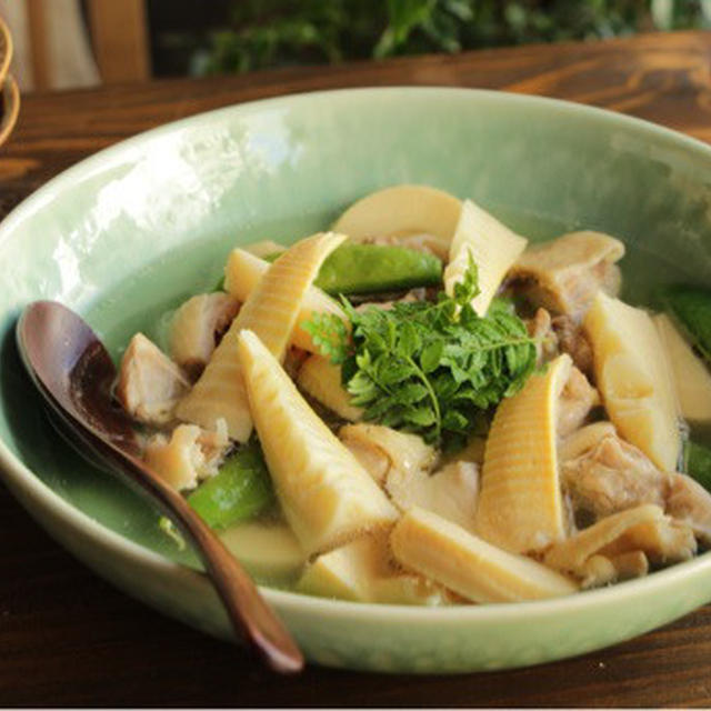 筍と鶏肉のさっと煮（レシピあり）
