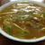 今朝の麺は「カレーそば」