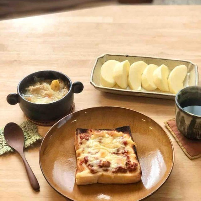 寒くなったらミートチーズトースト