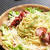 マ・マー早ゆでパスタで時間短縮＜ローストビーフの薔薇のお花のペペロンチーノ＞