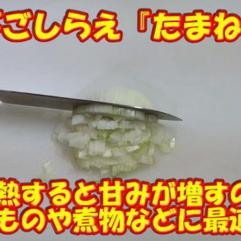 切り方いろいろ🔪下ごしらえ『たまねぎ』🧅