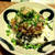 おろし生姜でさっぱりいただける　鯵と焼き茄子の丼