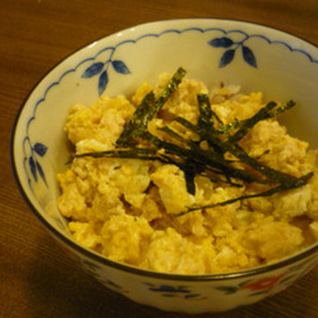 ひき肉で親子丼♪