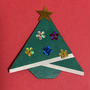 【折り紙】簡単で飾り付けも楽しい『クリスマスツリー』