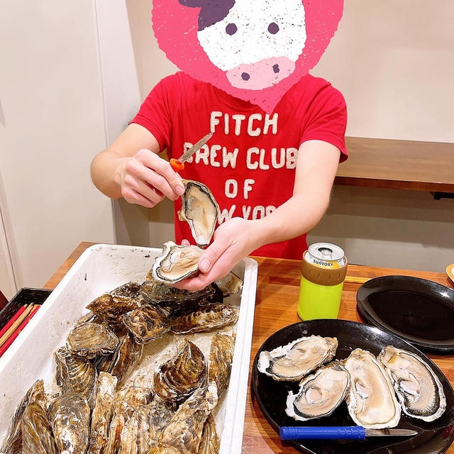 ふるさと納税で生牡蠣です〜！！