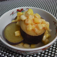 さつま芋とトウモロコシのさっと煮