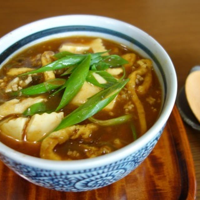 カレー入麺　／一足早い芸術の秋