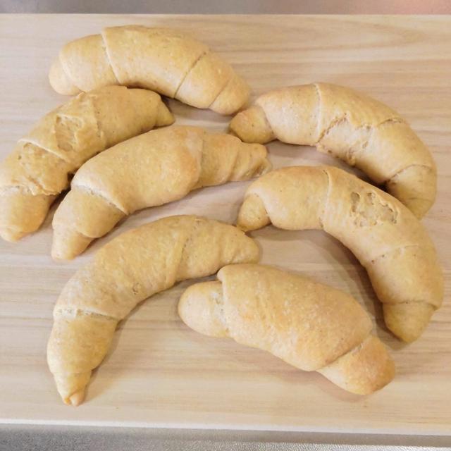 米粉ときなこのロールパン　作るのも食べるのも簡単便利♪