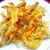 野菜の皮のかき揚げ