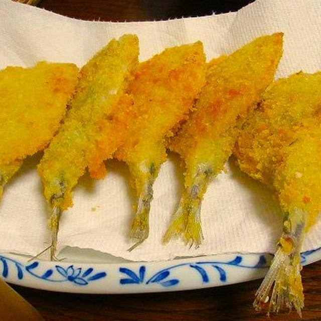 アジフライとサクラマスカルパッチョ
