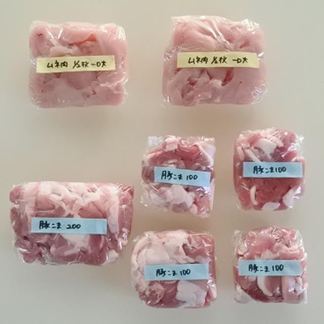 食費ダウンに効果的☆買い物のあとやっておくこと【小分け→冷凍】