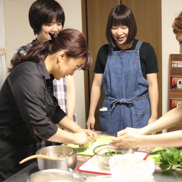 5月のお料理レッスン、満席ありがとうございました。