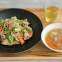 肉も野菜も一気に摂れる焼きそば献立と中学と塾の慌ただしい日々の話