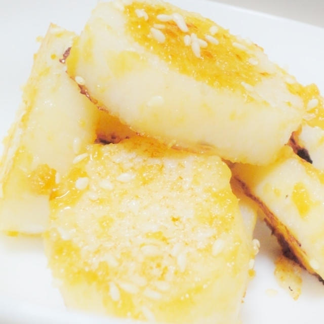 ■　長芋の胡麻味噌炒め