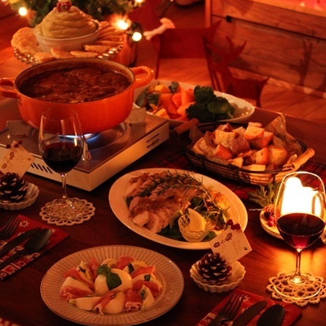 今年もクリスマスパーティーテーブル全集♪　楽しいクリスマスをお過ごしください。