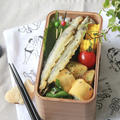 シシャモの天ぷら弁当～「Tempra of  capelin with roe」 bento by にぎりっ娘。さん