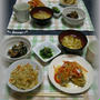 炊き込みご飯＋1汁＋3菜