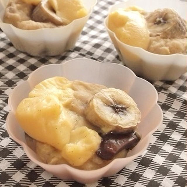 ほぼ子どもたちだけでお菓子作り～その２～おからバナナチョコカップケーキ