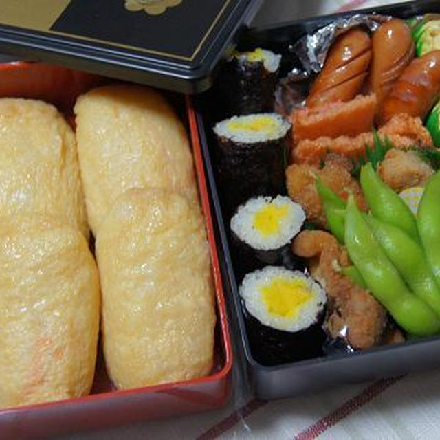 稲荷寿司弁当♪