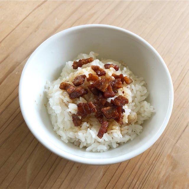 猪油拌飯（ラードごはん）