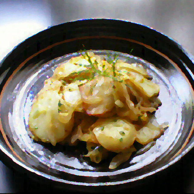 リヨネーズポテト (野菜料理　2）