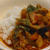 鶏ゴボウのレッドホットカレー