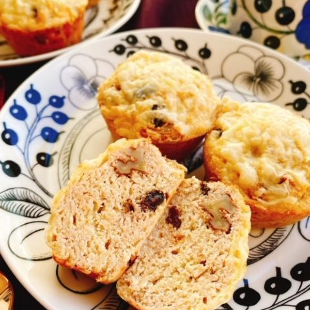 小麦粉なし【おからパン】おからチーズパン(動画レシピ)/Soy pulp and cheese bread.