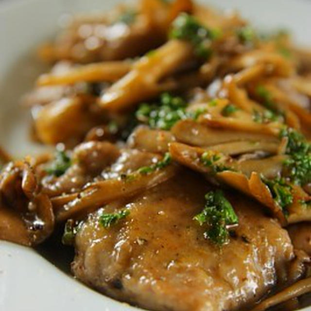 イタリア風 豚ヒレ肉の薄切りソテー（スカロッピーネ）