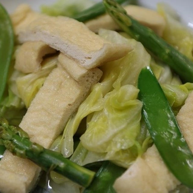 レシピ　色々野菜と揚げの煮びたし