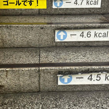 思わず上りたくなった五反田駅の階段