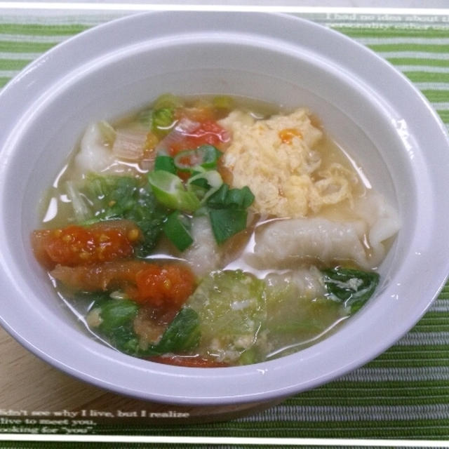 餃子で暖まろう♪♪