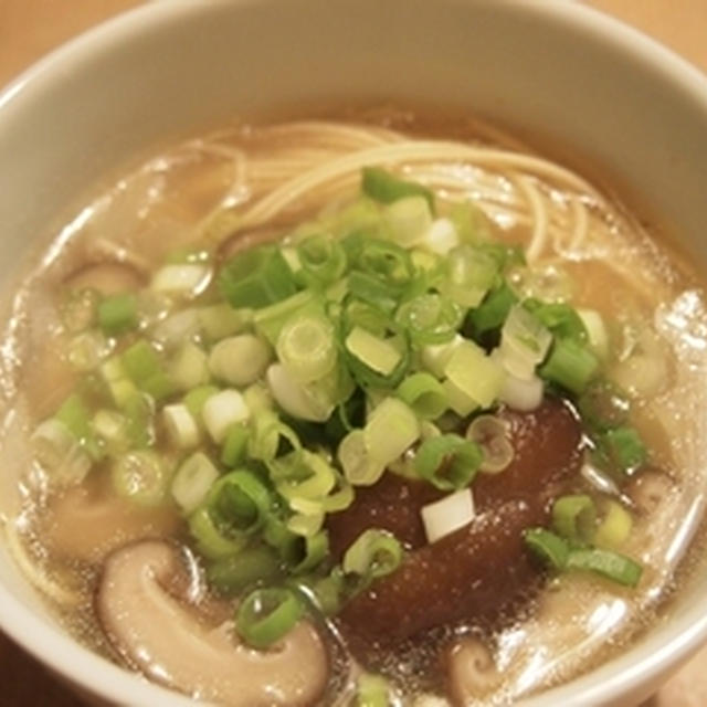 わが家の特製きのこラーメン