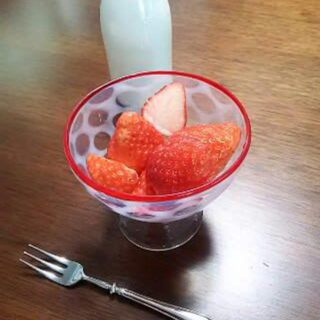 苺ミルクを、より幸せにするのは？(笑)
