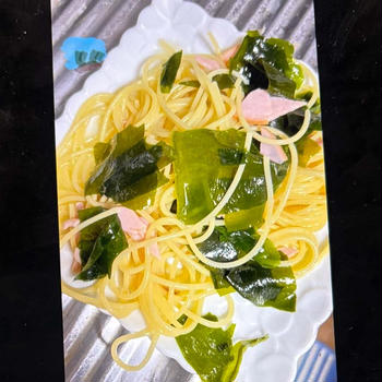 昨日の料理動画・わかめとハムのパスタ朝ランと映画グラディエーターⅡ VisionProで〜