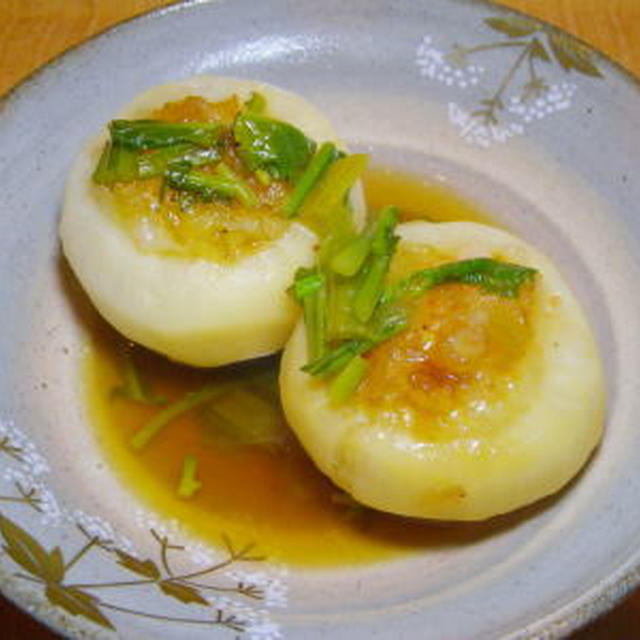 かぶの海老詰め煮