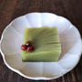 辻調通信◆和菓子第6課　流し菓子2「抹茶羊羹」