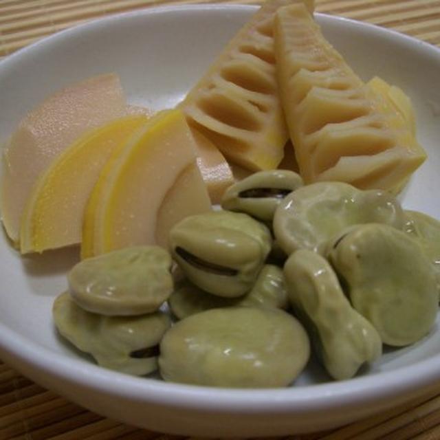 タケノコ&そら豆のぬか漬け!