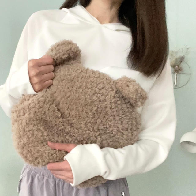 もふもふ♡くまクッション